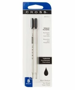 Cross® Cross - 8513 Ballpoint Refill Medium Black Set 2pce