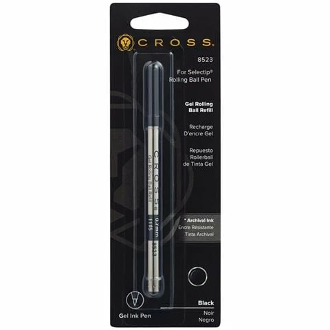Cross® Cross - Selectip Gel Rolling Ball Pen Refill Black 3 Cross® Cross - Selectip Gel Rolling Ball Pen Refill Black
