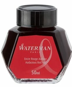Waterman - Ink Bottle 50ml Audacious Red