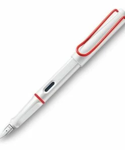 Lamy - SAFARI Fountain Pen Fine White/Red