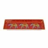 Halcyon Days - Pen Tray Red Ceremonial Indian Elephant 2 Halcyon Days - Pen Tray Red Ceremonial Indian Elephant -Faber-Castell-shop 161069 Large