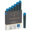 Parker® Parker - Cartridge Quink Short Blue Set 6pce -Faber-Castell-shop 161083 Large