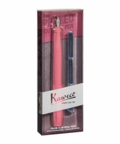 Kaweco - Perkeo Fountain Pen Pack Peony Blossom Med Nib