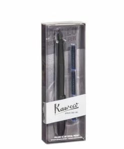 Kaweco - Perkeo Fountain Pen Pack All Back Med Nib
