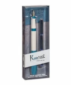 Kaweco - Perkeo Fountain Pen Pack Old Chambray Med Nib