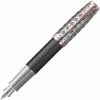 Parker® Parker - Sonnet Fountain Pen Medium Grey Lacquer W/Rose Gold 2 Parker® Parker - Sonnet Fountain Pen Medium Grey Lacquer W/Rose Gold -Faber-Castell-shop 177575 Large