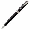 Parker® Parker - Sonnet Black Lacquer W/Palladium Fountain Pen Med