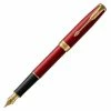 Parker® Parker - Sonnet Red Lacquer W/ Gold Trim Fountain Pen Med 1 Parker® Parker - Sonnet Red Lacquer W/ Gold Trim Fountain Pen Med -Faber-Castell-shop 177587 Large