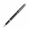 Waterman - Hémisphère Black Chrome Trim Rollerball Pen