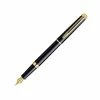 Waterman - Hemisphere Black W/23k Gold Trim Fountain Pen -Faber-Castell-shop 177621 Large