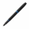 Parker® Parker - IM Marine Blue Ring Black Fountain Pen