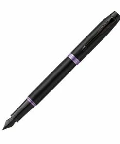 Parker® Parker - IM Amethyst Purple Ring Black Fountain Pen