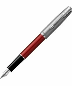 Parker® Parker - Sonnet Red W/Chrome Trim Fountain Pen