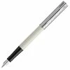 Waterman - Allure Deluxe Metal & White Lacquer Fountain Pen