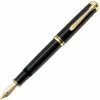 Pelikan - Souverän M800 Fountain Pen With 18k Gold Trim & A Fine Solid Gold Nib -Faber-Castell-shop 197522 Large
