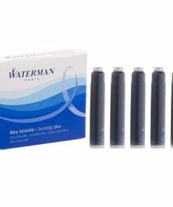 Waterman - Fountain Pen Cartridge Set 6pce Mini Florida Blue