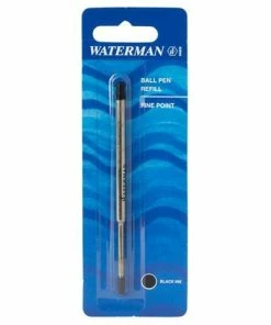 Waterman - Fine Ballpoint Pen Refill Black