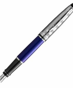 Waterman - Expert 3 Deluxe Dark Blue C/Trim Fountain Pen
