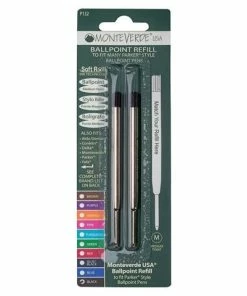 Monteverde - Ballpoint Refill Set 2pce Black