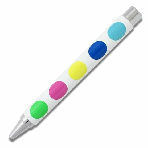Acme Studios - Stylo 33 Big Dots Retractable Rollerball Pen 3 Acme Studios - Stylo 33 Big Dots Retractable Rollerball Pen