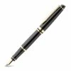 Waterman - Expert Black Fountain Pen With Gold Trim