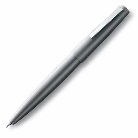 Lamy - 2000 Brushed Stainless Steel Fountain Pen Medium Nib 3 Lamy - 2000 Brushed Stainless Steel Fountain Pen Medium Nib