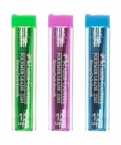 Faber-Castell Faber - Mechanical Pencil Polymer Lead Refill 2B 0.5mm