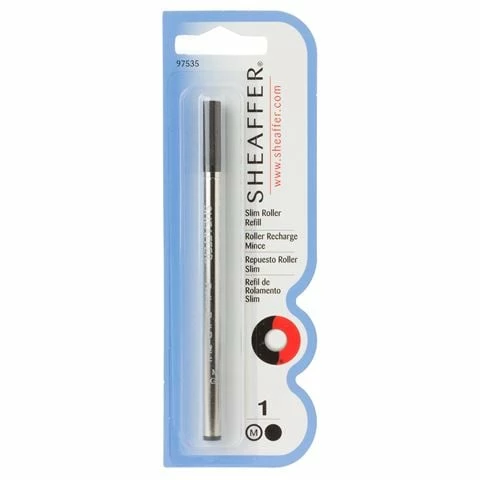 Bic Sheaffer - Slim Medium Black Rollerball Pen Refill 3 Bic Sheaffer - Slim Medium Black Rollerball Pen Refill