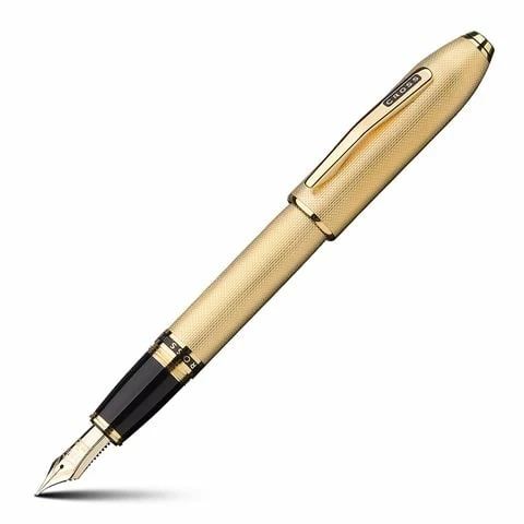 Cross® Cross - Peerless 125 Fountain Pen 23 Karat Gold Plated 3 Cross® Cross - Peerless 125 Fountain Pen 23 Karat Gold Plated