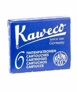Kaweco - Fountain Pen Ink Cartridge Refill Blue Set 6pce