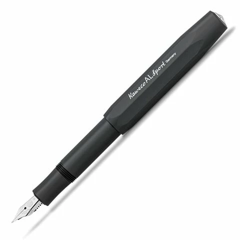 Kaweco - Al Sport Fountain Pen Matte Black 3 Kaweco - Al Sport Fountain Pen Matte Black