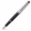 Waterman - Expert Deluxe Black Chrome Trim Fountain Pen -Faber-Castell-shop 563070 Large