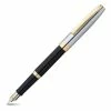 Sheaffer - Sagaris Black Barrel Chrome Cap Fountain Pen -Faber-Castell-shop 567486 Large