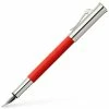 Faber-Castell - Guilloche Fountain Pen India Red -Faber-Castell-shop 572293 Large