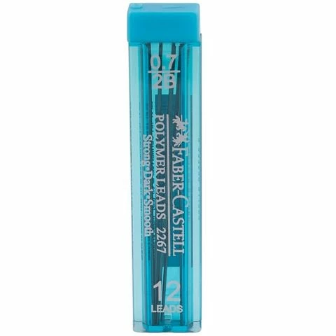 Faber-Castell - Mechanical Pencil Polymer Lead Refill 2B 3 Faber-Castell - Mechanical Pencil Polymer Lead Refill 2B