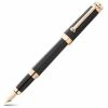 Montegrappa - NeroUno Linea Black Rose Gold Fountain Pen -Faber-Castell-shop 573385 Large