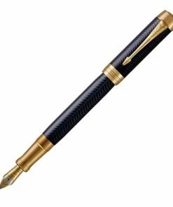 Parker® Parker - Duofold Prestige Fountain Pen Chevron Blue