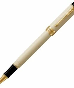 Parker® Parker - Duofold Classic Rollerball Pen Ivory Gold Trim
