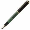 Pelikan - 800 Black & Green Fountain Pen With Fine Nib -Faber-Castell-shop 576073 Large