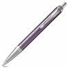 Parker® Parker - IM Premium Dark Violet Chrome Trim Ballpoint Pen