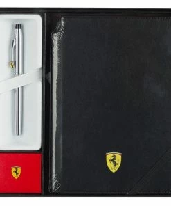 Cross® Cross - Ferrari Century II Polished Chrome RB Gift Set 2pce