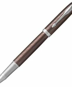 Parker® Parker - IM Premium Brown W/Chrome Trim Rollerball Pen