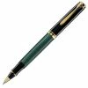 Pelikan - R600 Souveran Rollerball Pen Black & Green -Faber-Castell-shop 580784 Large