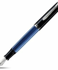 Pelikan - 805 Black & Blue Fine Nib Fountain Pen