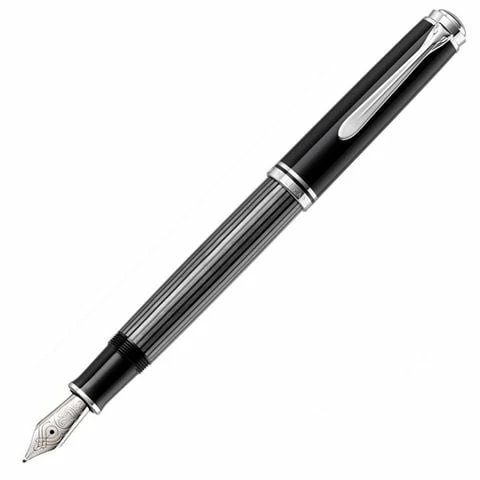 Pelikan - M605 Anthracite Medium Nib Fountain Pen 3 Pelikan - M605 Anthracite Medium Nib Fountain Pen