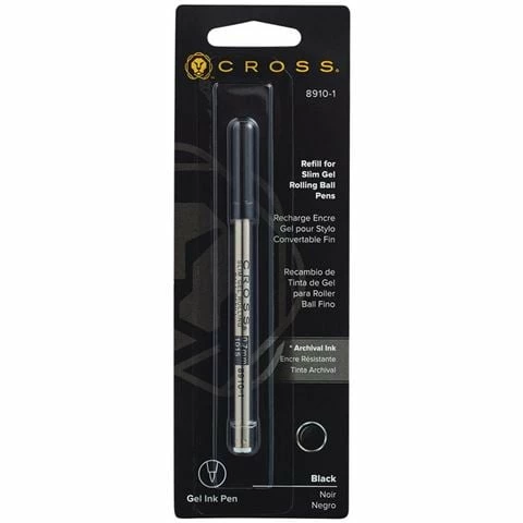 Cross® Cross - Slim Gel Rolling Ball Pen Refill Black 3 Cross® Cross - Slim Gel Rolling Ball Pen Refill Black