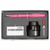 Lamy - Safari Fountain Pen Black Ink Gift Pack Pink 2 Lamy - Safari Fountain Pen Black Ink Gift Pack Pink -Faber-Castell-shop 589220 Large