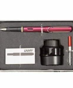 Lamy - AL-Star Black Ink Fountain Pen Gift Pack Purple