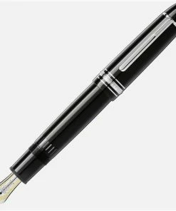 MONTBLANC - Meisterstuck Plat. Coated 149 M/Nib Fountain Pen