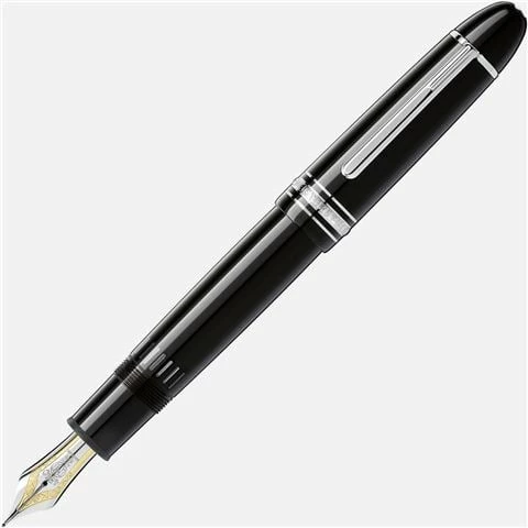 MONTBLANC - Meisterstuck Plat. Coated 149 M/Nib Fountain Pen 3 MONTBLANC - Meisterstuck Plat. Coated 149 M/Nib Fountain Pen
